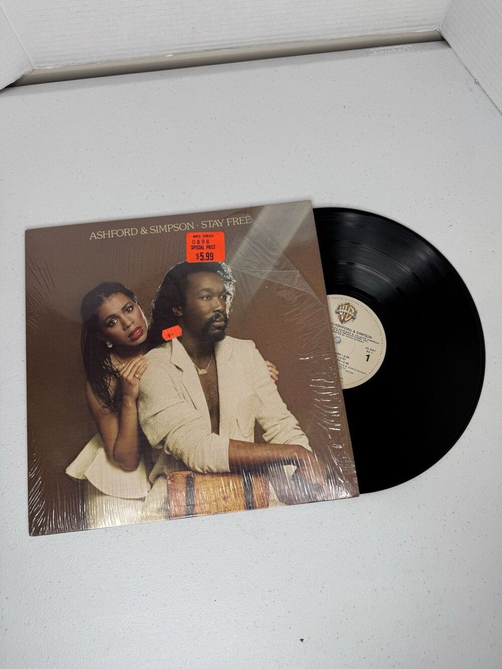 Ashford and Simpson Stay Free LP Vinyl Album Record Funk / Soul